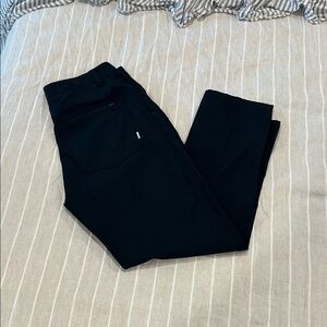Vuori Black Slim Stretch Chinos